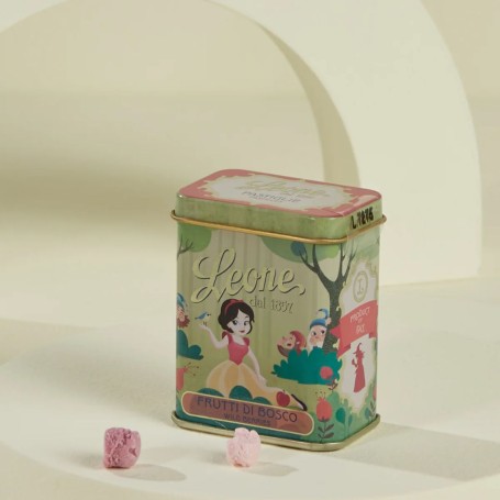 Lattina "C'era una Volta - Biancaneve" Pastiglie Frutti di Bosco