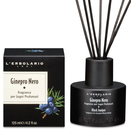 GINEPRO NERO FRAGRANZA PER LEGNI PROFUMATI CON BASTONCINI
