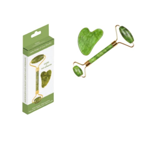 KIT JADE ROLLER - PIETRA GUA SHA
