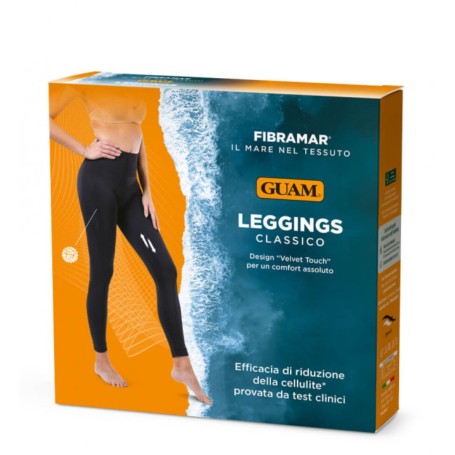 LEGGINGS CLASSICO SNELLENTE FIBRAMAR XS/S: 38/40 NERO
