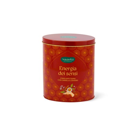COFANETTO ENERGIA DEI SENSI - OVAL TIN - MINDFUL TEA