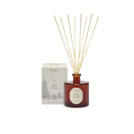 DIFFUSORE BASTONCINI ABETE BIANCO E VANIGLIA 200ml