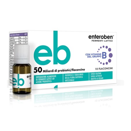 ENTEROBEN 50 MILIARDI DI PROBIOTICI - 10 FLACONCINI
