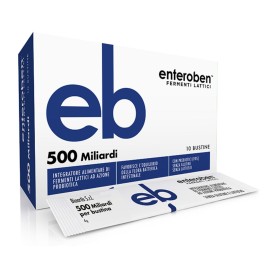 ENTEROBEN 500 MILIARDI FERMENTI LATTICI - 10 BUSTINE ENTEROBEN 500 MILIARDI FERMENTI LATTICI - 10 BUSTINE