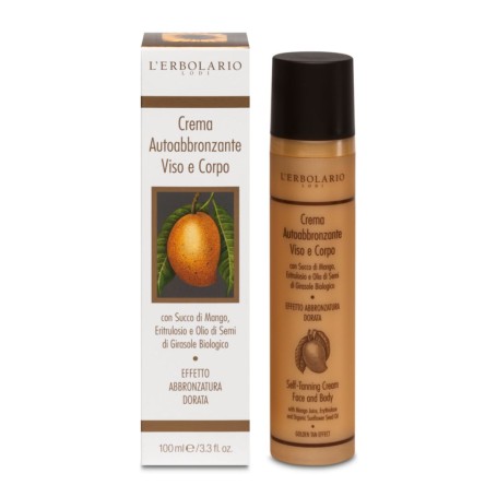 L'ERBOLARIO CREMA AUTOABBRONZANTE VISO&CORPO CON SUCCO DI MANGO - 100ML