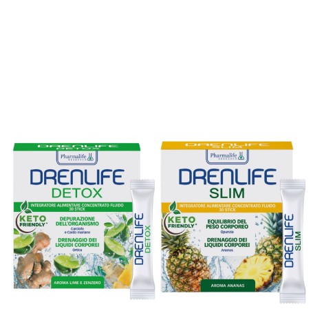 PACCHETTO DREN LIFE - ANANAS & LIME CON ZENZERO