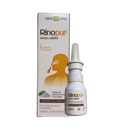 RINOPUR NASO LIBERO - SPRAY NASALE con Acido Ialuronico