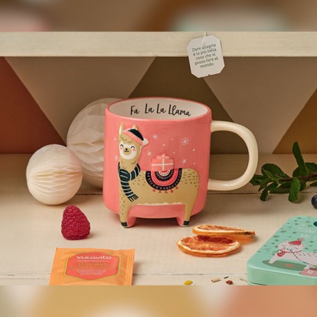 TEA & FRIENDS MUG LAMA