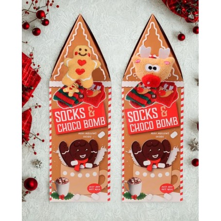 SOCKS & CHOCO BOMB (1 CONFEZIONE)