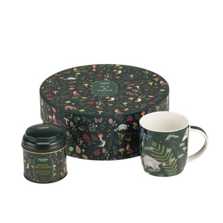 INFUSI DA FAVOLA - COFANETTO TONDO A CAPPELLIERA