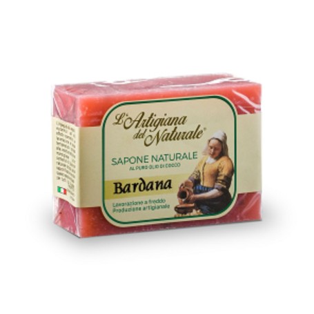 SAPONETTA VEGETALE ARTIGIANALE BARDANA