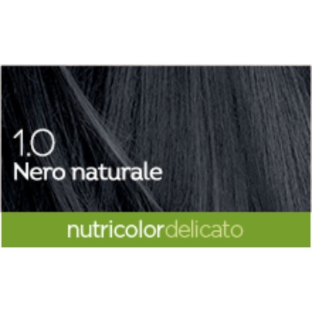 1.0 NERO NATURALE BIOKAP NUTRICOLOR DELICATO