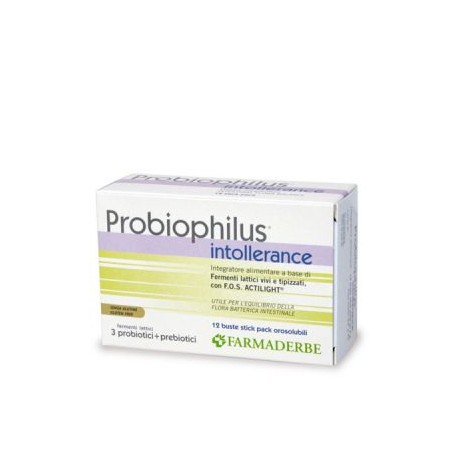PROBIOPHILUS INTOLLERANCE 12 BUSTE