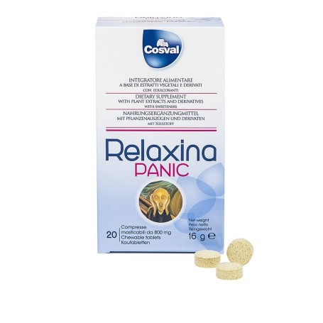 RELAXINA PANIC 20 CPR.MASTICABILI