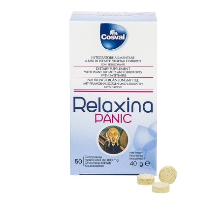 RELAXINA PANIC 50 CPR.MASTICABILI